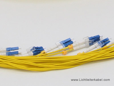 LWL Singlemode Kabel mit LC duplex Steckern