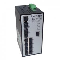 109450 - Industrie Switch 8x 10/100BASE-TX 2x SFP MiniGBIC - Hutschiene