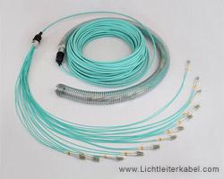 443050 - LWL Kabel mit 24 Fasern, 50m, LC-LC, 24G 50/125µm OM3