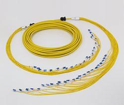 709025 - Glasfaserkabel 48 Fasern, LWL Kabel U-DQ(ZN)BH 48E9/125, LC-LC 25m
