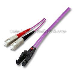 LWL Patchkabel E2000-SC Duplex OM4