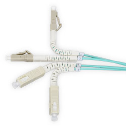 LWL Patchkabel LC-SC Duplex gewinkelt