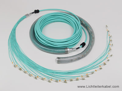 LWL Kabel mit 48 Fasern LC Stecker
