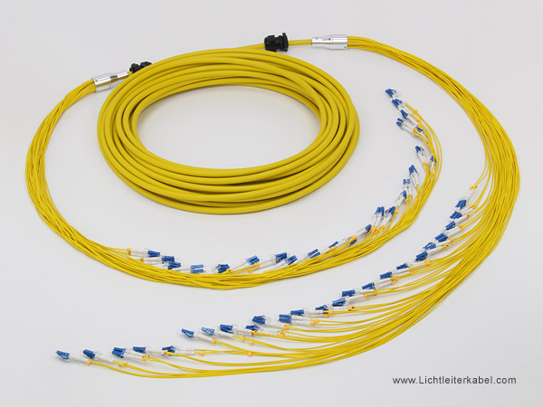 LWL Kabel 48 Adern LC Stecker Singlemode