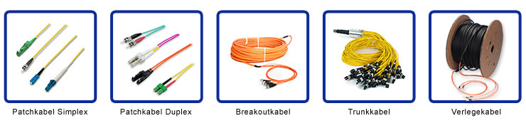 LWL Kabelkonfigurator für Patchkabel, Breakout-Kabel und Verlegekabel