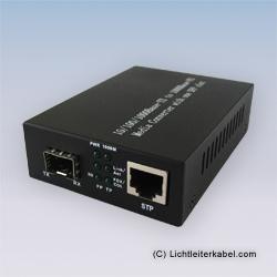 109428 - Medienkonverter 1x 10-1000BASE-T 1x SFP MiniGBIC 1000BASE-X