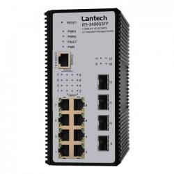 109445 - Industrie Switch 8x 10/100BASE-TX 4x SFP MiniGBIC - Hutschiene