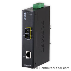 110195 - Industrial Medienkonverter Fast Ethernet, Singlemode, PLANET IFT-802TS15