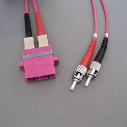 153264 - LWL Adapter ST/SC Multimode - LWL Adapterkabel mit ST Stecker auf SC Buchse