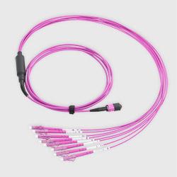 MPO Fanout Kabel 8 Fasern LC OM4