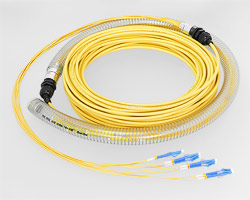 433020 - LWL Kabel mit 8 Fasern, 20m, LC-LC, Singlemode