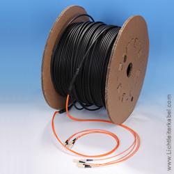 440175 - LWL Kabel 175m (Indoor und Outdoor geeignet) LC-LC 12G 50/125µm OM4