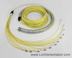 441250 - LWL Kabel 250m (Indoor und Outdoor geeignet) LC-LC 24E 9/125µm OS1 / OS2