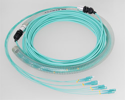 459010 - LWL Kabel mit 8 Fasern, 10m, SC-SC, OM3, U-DQ(ZN)BH